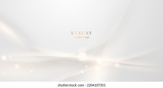 Golden Abstract Background Luxury Vector Design