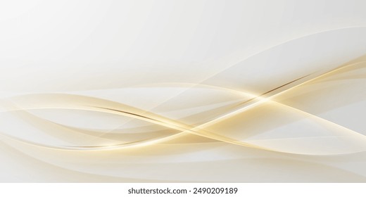 golden abstract background with luxury vector illustration