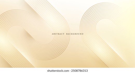 golden abstract background with luxury vector illustration
