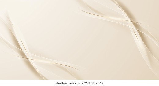Fundo abstrato dourado com ilustração vetor dourado de luxo.