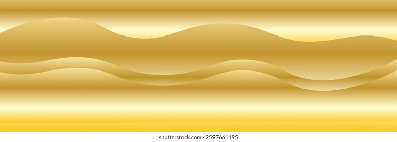 Golden abstract background with luxury golden vector illustration.