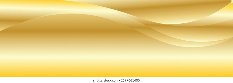 Golden abstract background with luxury golden vector illustration.