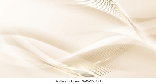 golden abstract background with luxury vector illustration