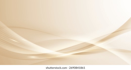 golden abstract background with luxury vector illustration