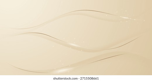fundo abstrato dourado com ilustração vetor de luxo