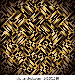 Golden abstract background. Vector illustration EPS10