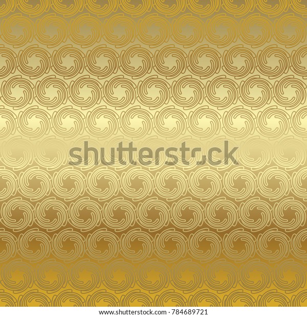 Golden Abstract Chinese Pattern Background Great Stock Vector (Royalty ...