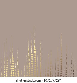 Golden abstract. Elegant decorative background. Vector pattern for the design of invitations, cards, covers and other surfaces