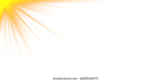 golden abstract light pattern with shining stars, cosmic flares, and explosive bursts. Perfect for space designs, neon effects, holiday decorations, and magical glowing textures. Vector illustration
