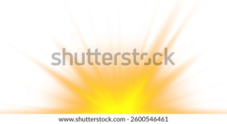 golden abstract light pattern with shining stars, cosmic flares, and explosive bursts. Perfect for space designs, neon effects, holiday decorations, and magical glowing textures. Vector illustration