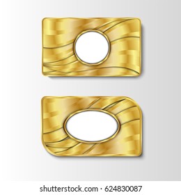 Golden abstract Luxury cards,Retro Backgrounds.blank for message or text.