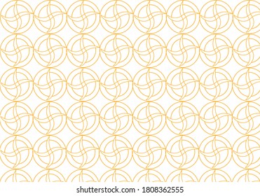 golden abstract ornamental geometric seamless pattern.luxury background and texture