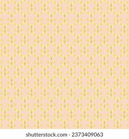 Golden abstract seamless background pattern vector