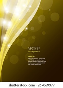 Golden abstract sparkle background.