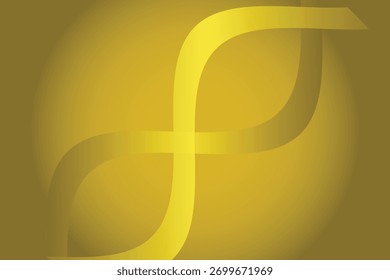 Un remolino abstracto dorado forma un logotipo moderno y elegante sobre un fondo negro, transmitiendo lujo e innovación.