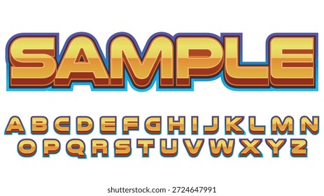 Golden Action Superhero Text Effect