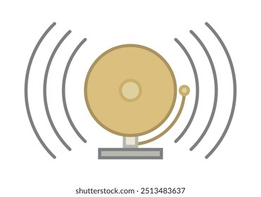 Golden alarm for class or institute