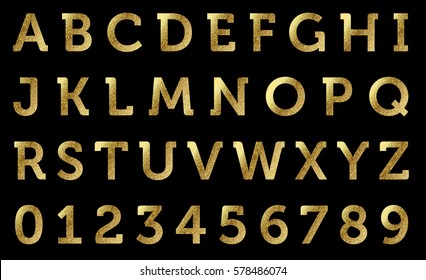 Golden Alphabet