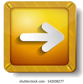 golden arrows icon