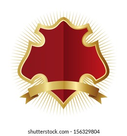golden art shield pierce light