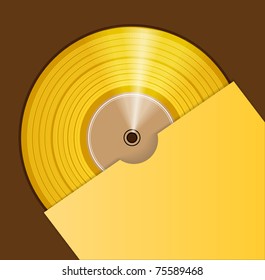 Golden audio CD prize