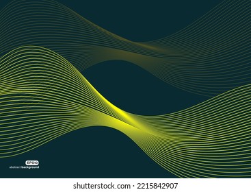 golden aurora striped line pattern theme background for advertisement brochure template banner website cover product package design presentation vector eps.
