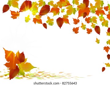 golden autumn background