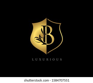 Golden G Luxury Shield Logo Icon Stock Vector (Royalty Free) 1584707515 ...