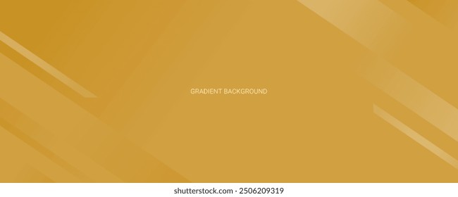 Fondo dorado. Abstractas degradado de metal dorado claro. Ilustración borrosa de Vector