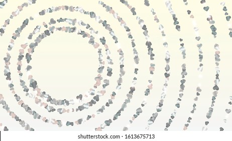 Golden Background with Confetti of Glitter Particles. St. Valentine Day. Celebration pattern. Light Spots. Explosion of Confetti. Glitter Vector Illustration. Design for Web.
