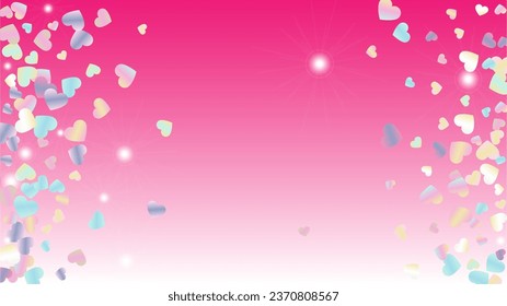 Golden Background with Confetti of Glitter Particles. St. Valentine Day. Holiday pattern. Light Spots. Explosion of Confetti. Glitter Vector Illustration. Design for Web.