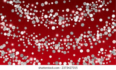 Golden Background with Confetti of Glitter Particles. Sparkle Lights Texture. Christmas pattern. Light Spots. Star Dust. Explosion of Confetti. Design for Cover.