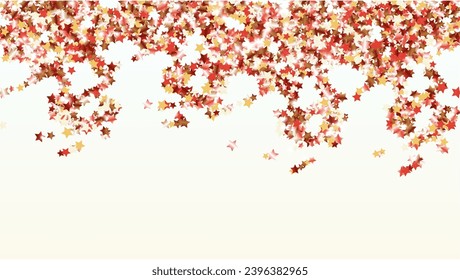 Golden Background with Confetti of Glitter Particles. Sparkle Lights Texture. Celebration pattern. Light Spots. Star Dust. Explosion of Confetti. Design for Sale.