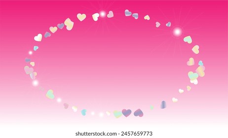 Golden Background with Confetti of Glitter Particles. St. Valentine Day. Holiday pattern. Light Spots. Explosion of Confetti. Glitter Vector Illustration. Design for Flyer.