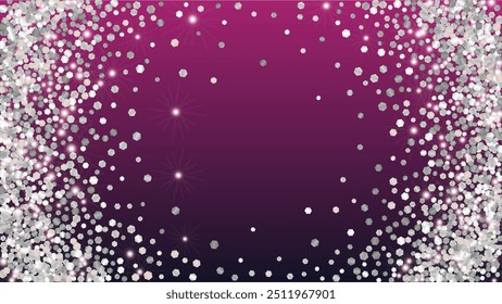 Golden Background with Confetti of Glitter Particles. Sparkle Lights Texture. Celebration pattern. Light Spots. Star Dust. Explosion of Confetti. Design for Advertisement.