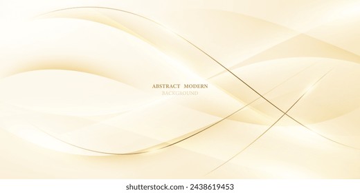 golden background design With elegant effect elements. Vector image