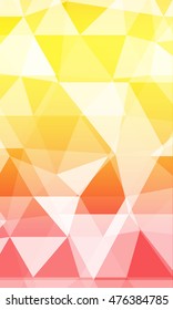 golden background with elements of a polygonal pattern. vector illustration. to design banners, presentations, brochures greeting.