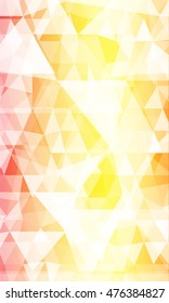 golden background with elements of a polygonal pattern. vector illustration. to design banners, presentations, brochures greeting.
