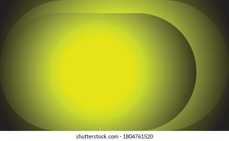 Golden background. Gradient. Oval areas.