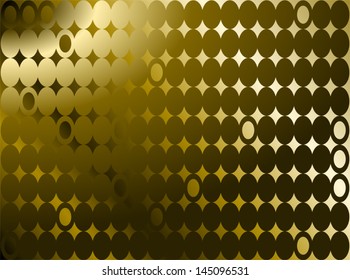 Golden background with light and shadows