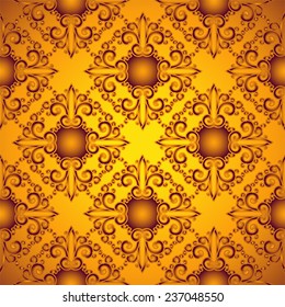 Golden background, seamless texture.  