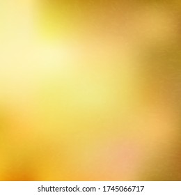 Golden background. Shiny gold texture paper or metal with big elements. Vector 