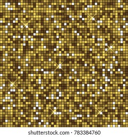 golden background of sparkling sequins