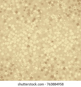 golden background with star shapes