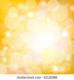 Golden background for Xmas design