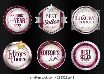 Golden badges collection of best seller and high quality products