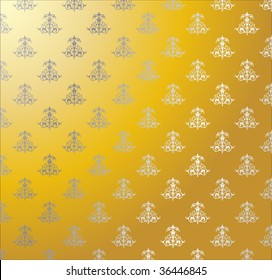 golden baroque backrground