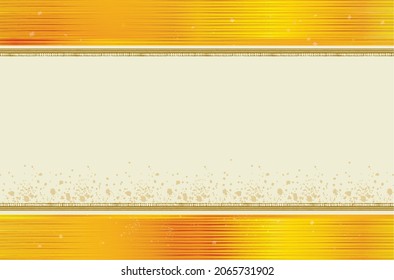 Material de fondo de patrón japonés hermoso dorado
