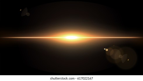 Golden Big Bang, suitable for space concept, advertisement , and other. Vector illustration