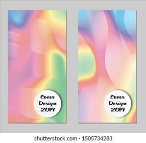 Golden and Black Covers with Form. Two Dark Vertical Covers with Gold Background.